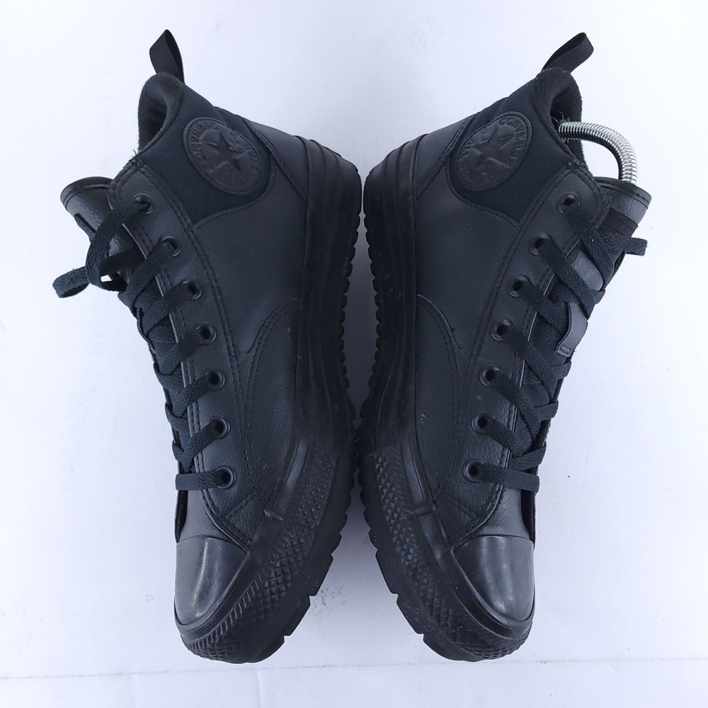 Converse Chuck Taylor Malden Street Boot Mens US 10 Triple Black Water Repellent - Picture 9 of 11